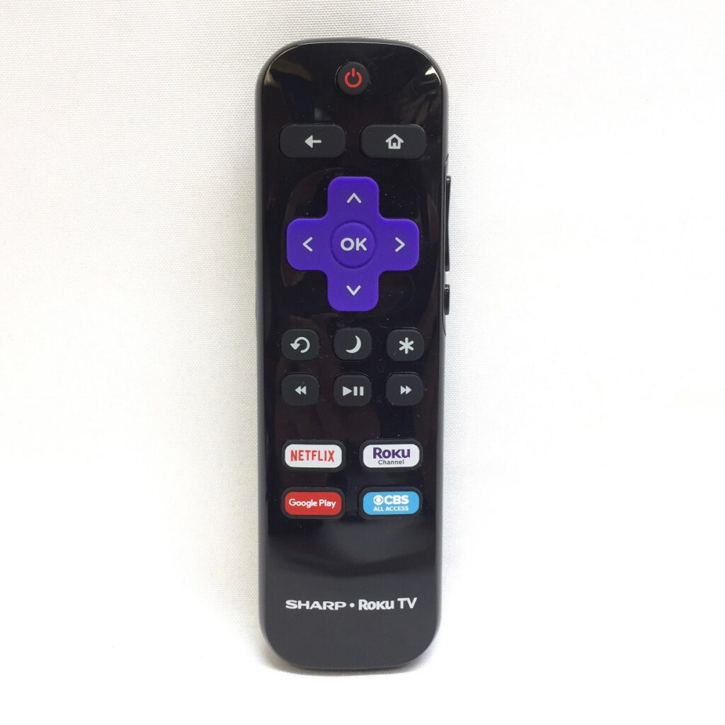 Sharp Roku Tv Remote Control Lc Rcrudca 21 Wares Trading Co